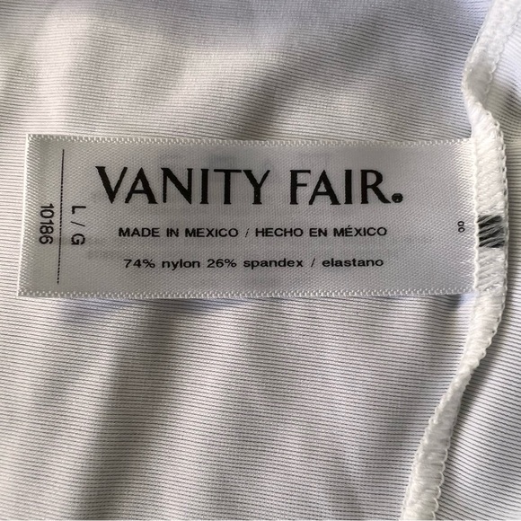 Vanity Fair White 2 in 1 slip - Picture 5 of 7